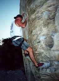Ted Bouldering